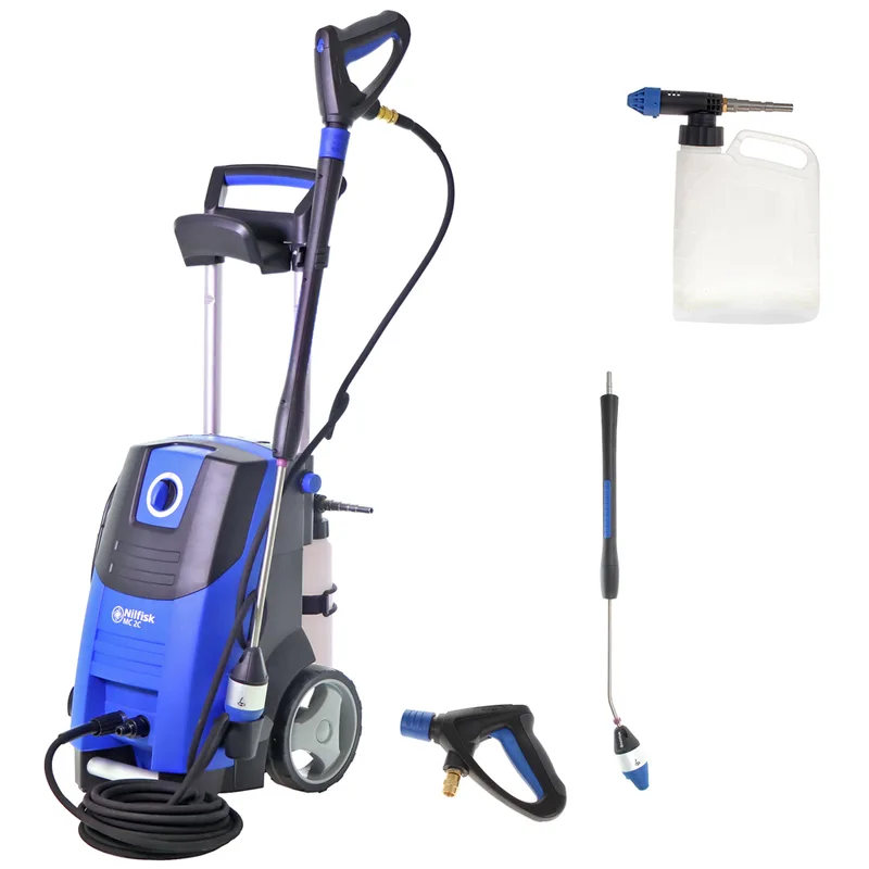 Nilfisk MC 2C-120/520 T EU - Nettoyeur haute pression à eau froide - 130 bar - 520 l/h