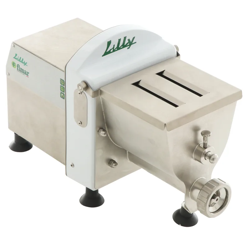 Fimar Lilly PF15E - Machine à pâtes professionnelle 2 en 1 - Pétrissage et extrusion