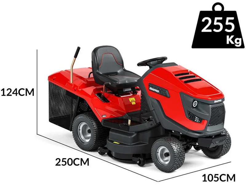 Snapper RPX102 - Tondeuse autoportée - Briggs&Stratton 656cc - Bac de ramassage