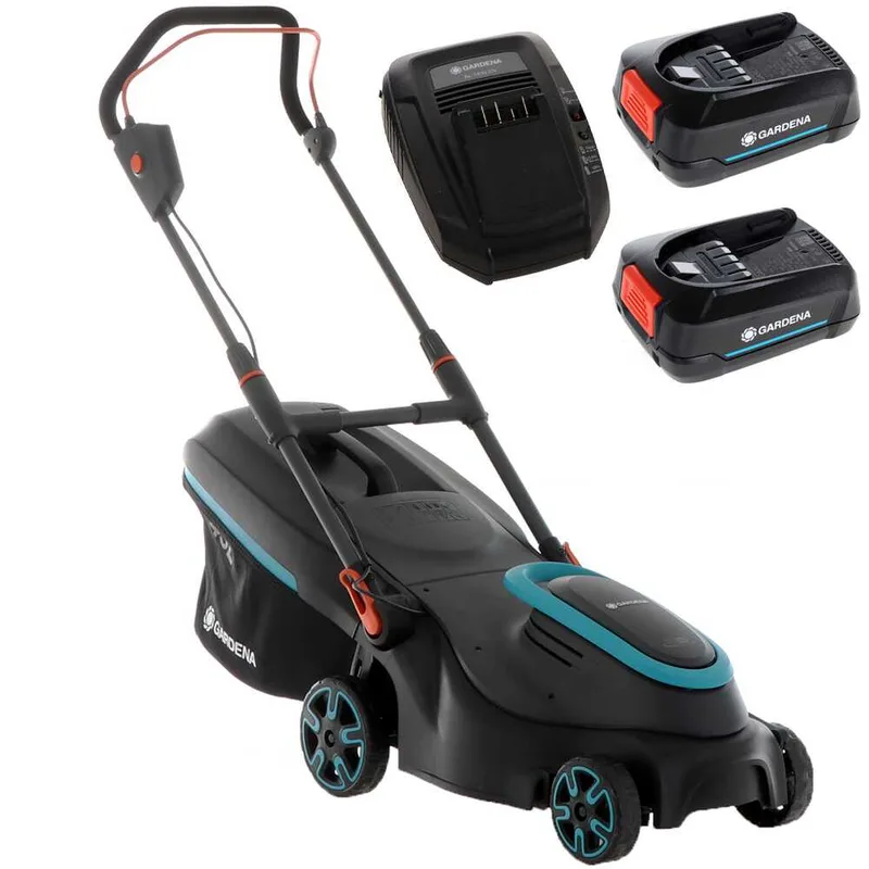 Gardena PowerMax 37/36V P4A - Tondeuse à gazon à batterie - 36V/4Ah - 37 cm