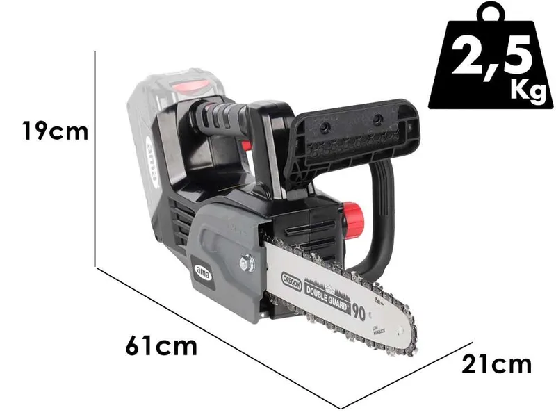 Ama Freemow 98715 - Tronçonneuse de taille à batterie - 40 V