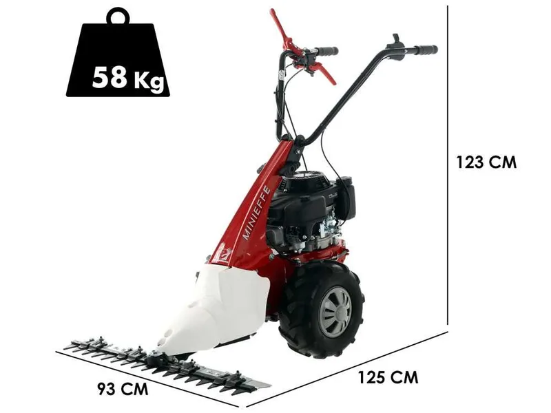 Eurosystems Minieffe RM - Motofaucheuse multifonction - Loncin L200 OHV