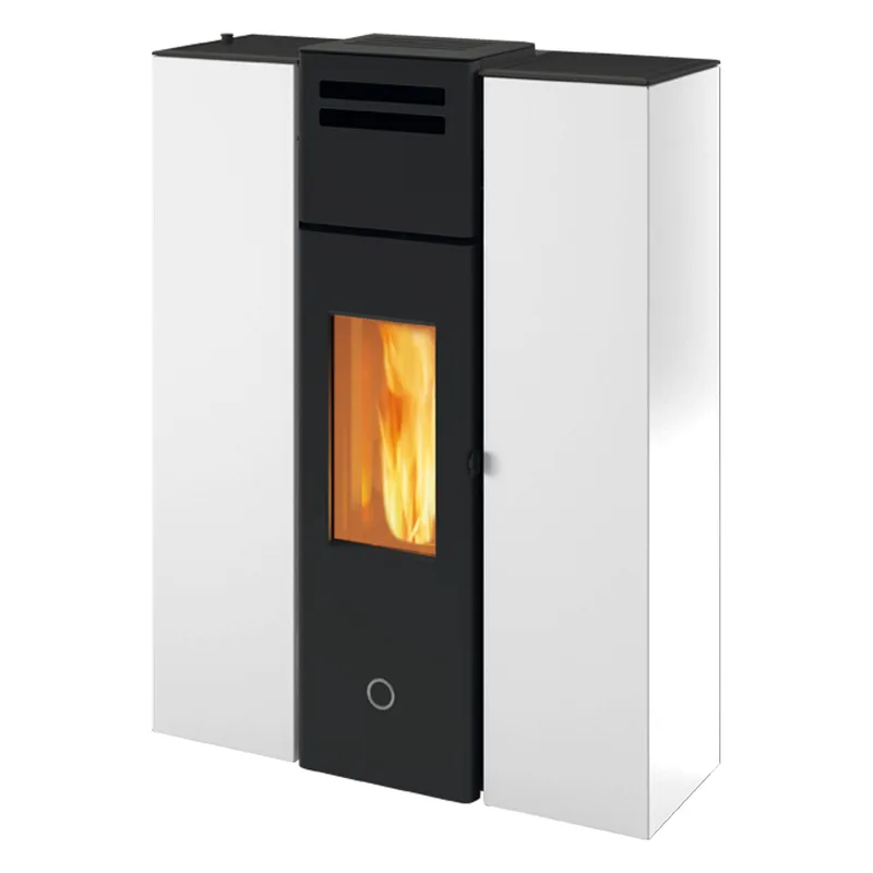 EK63 Cell 80+ Evo Poêle à granulés acier blanc