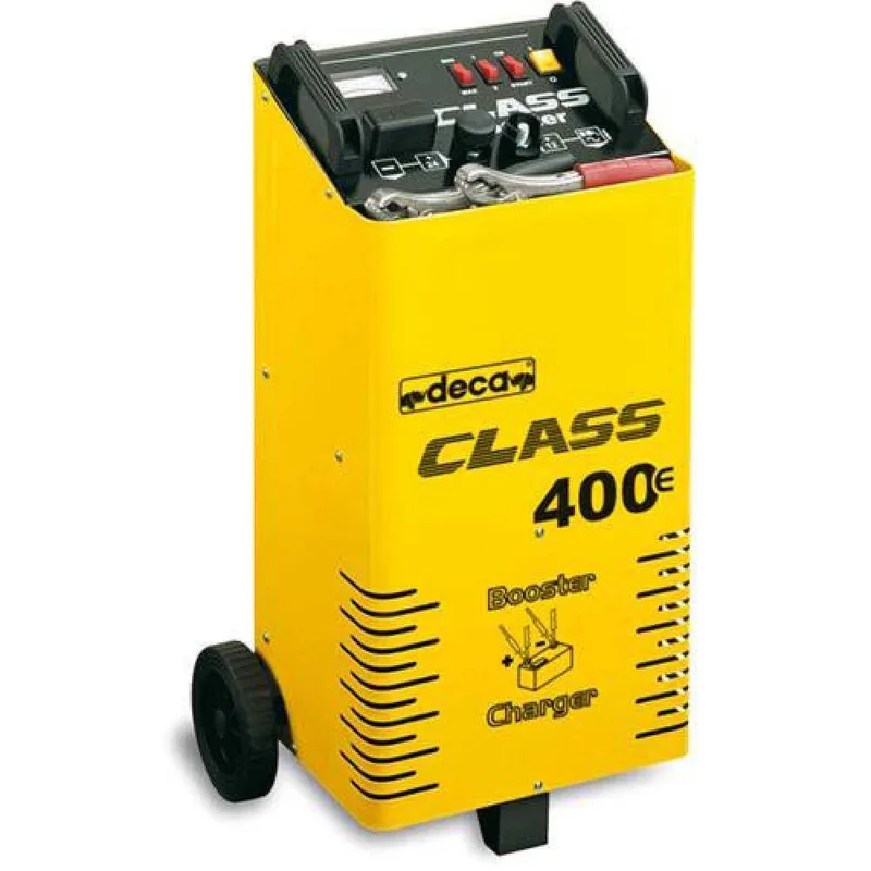 Deca class booster 400E - Chargeur de batterie/démarreur - sur chariot - monophasé - batteries 12-24V