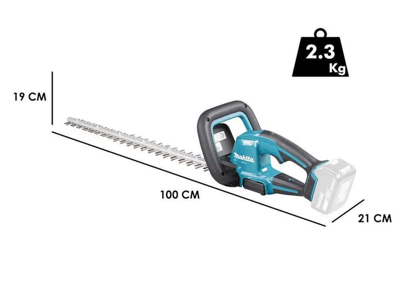 MAKITA DUH606Z - Taille-haie électrique à batterie avec lame de 60 cm