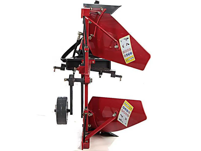 GeoTech DKH – Charrue réversible hydraulique à versoir – Pour tracteurs avec attelage à trois points