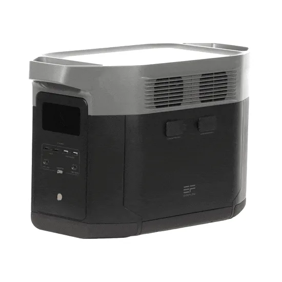 EcoFlow Delta 2 Max - Batterie PowerStation Portable - 2400 W - 2048 Wh/51.2V