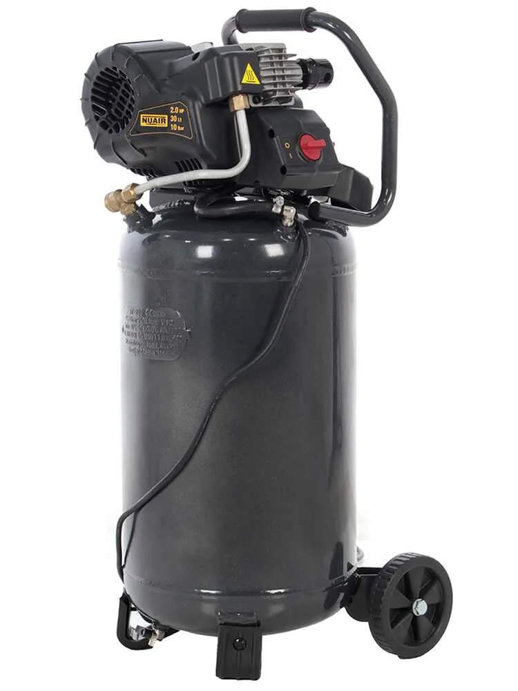 Nuair FU 227/10/30V - Compresseur d'air électrique portatif monophasé - Moteur 2 CV - 30 L