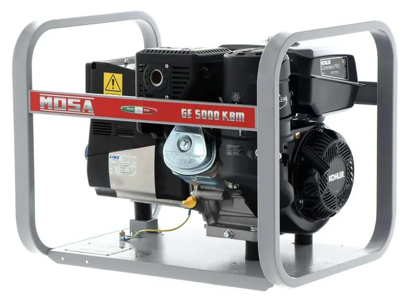 MOSA GE 5000 KBM AVR - Groupe électrogène 4.4 KW monophasé - Alternateur italien
