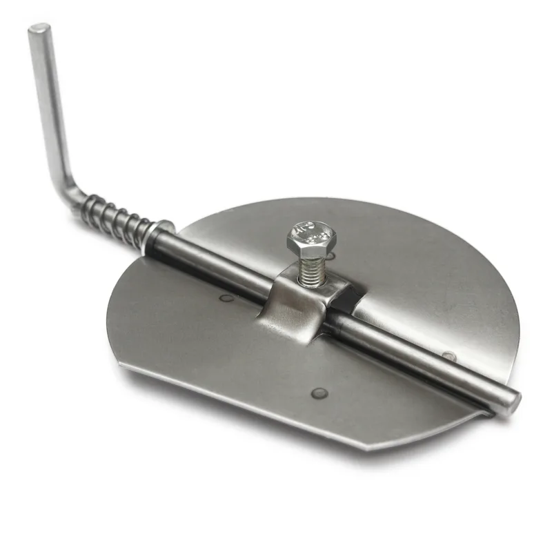 Raik Basic modérateur de tirage 150mm brut pour tuyau de fumée / conduit de fumée
