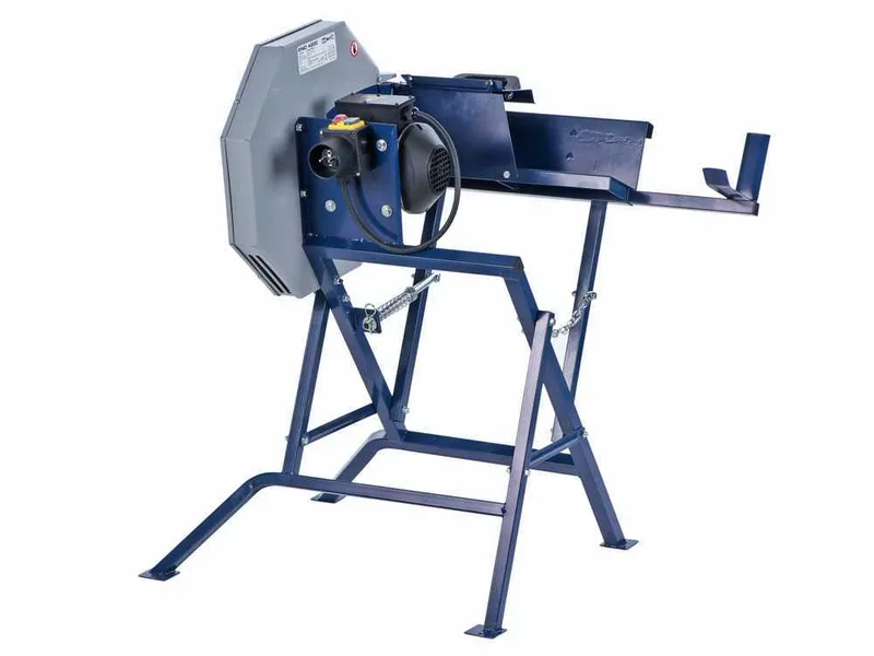 BullMach ENIO 4200 - Scie à bûches électrique - scie circulaire à chevalet monophasée