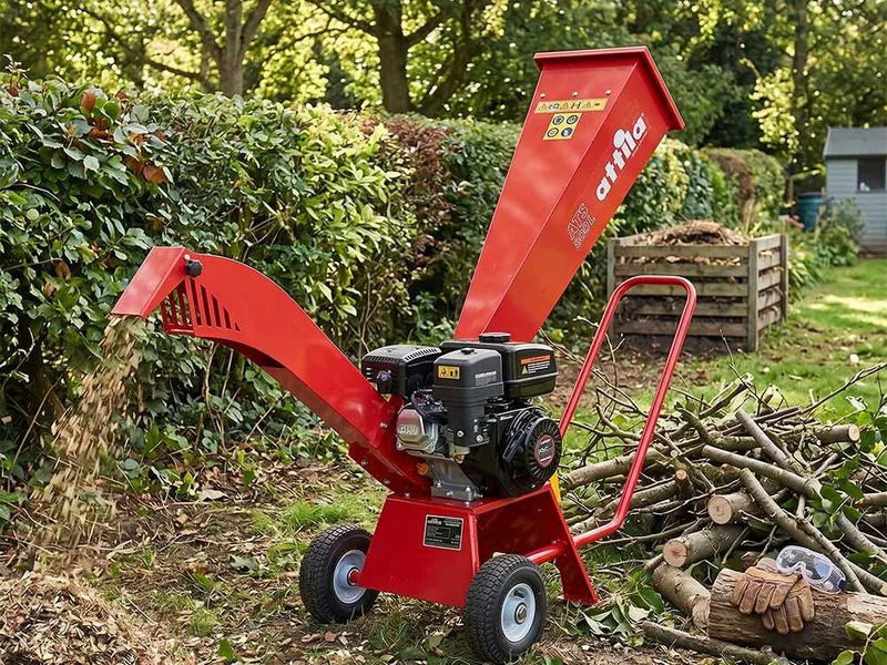 Attila ATS 600 L - Broyeur de branches thermique - Moteur Loncin G220F