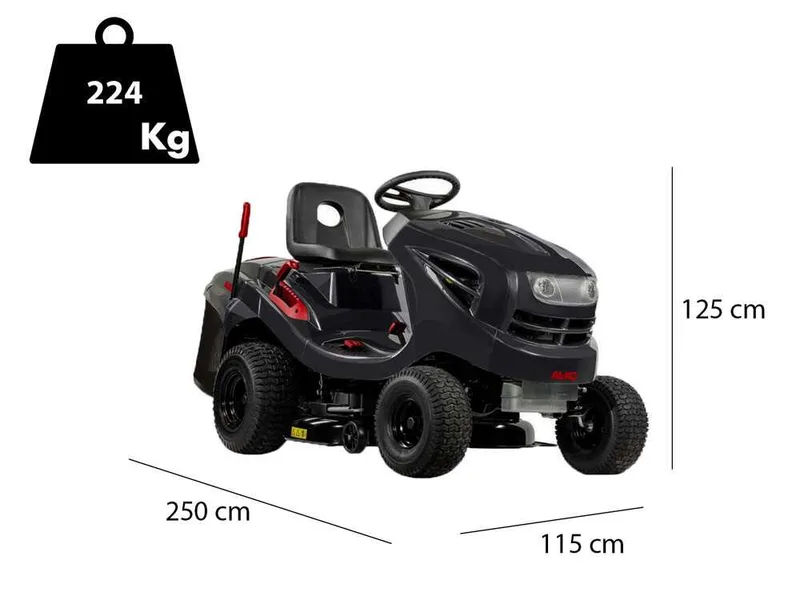 AL-KO T15-93.2 HD-A Easy - Tracteur tondeuse de 18 CV