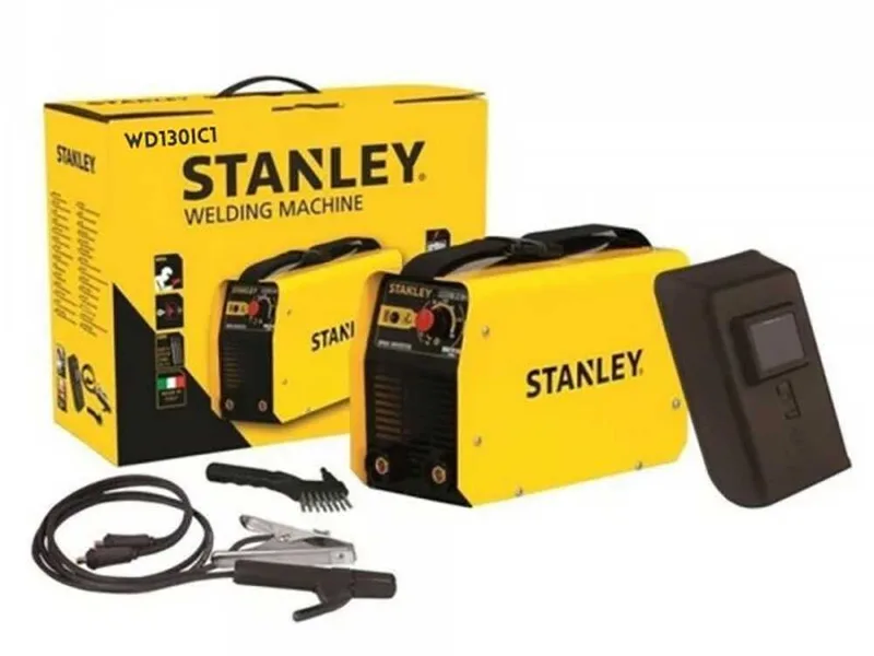 Poste à souder à inverter à électrode MMA Stanley WD160IC1 - avec Kit MMA - Cycle @160A