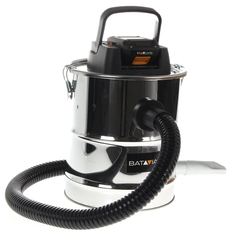 Aspirateur à cendres Batavia - capacité 12 L - Batterie au lithium de 18V/ 2.0ah