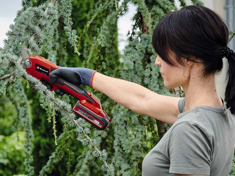 Einhell GE-LS 18 Li - Sécateur à batterie de taille - 18V 4Ah - Diamètre de coupe 28 mm