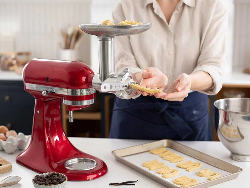 KitchenAid 5KSMFGCA - Set hachoir et presse à biscuits