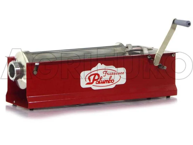 Palumbo Pavi 174 Rouge - Poussoir à saucisses manuel 8 Kg - 2 vitesses