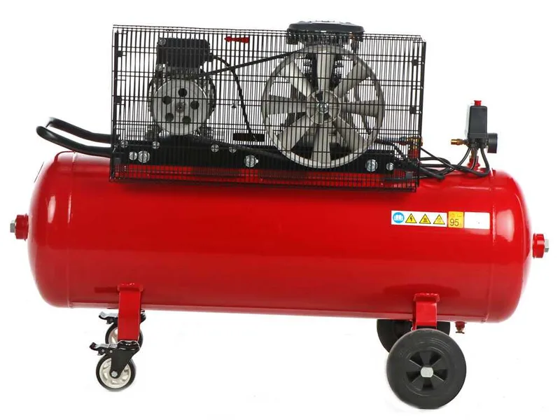 Fiac AB 150/348 - Compresseur d'air électrique monophasé à courroie - Moteur 3 CV - 150 L