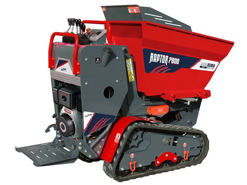 Brouette à moteur sur chenilles AgriEuro Top-Line RAPTOR 7800 YED - Yanmar L100E