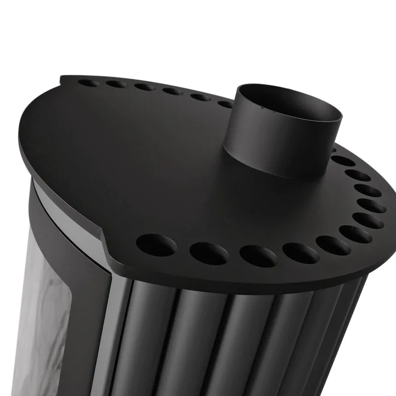 Poêle à air chaud Masterflamme Piccolo II Gris
