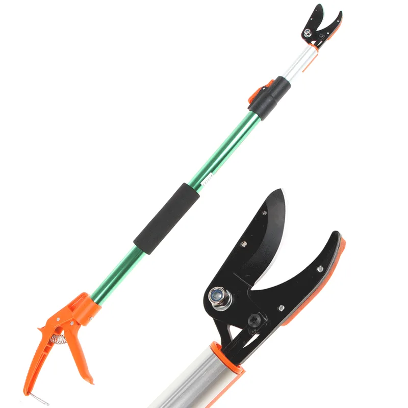 GeoTech FP 180-300 EVO - Coupe-branches sur perche télescopique avec système coupe-maintien