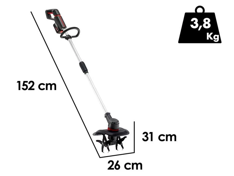 AL-KO TL 1820 - Motobineuse à batterie - 18V/2,5Ah