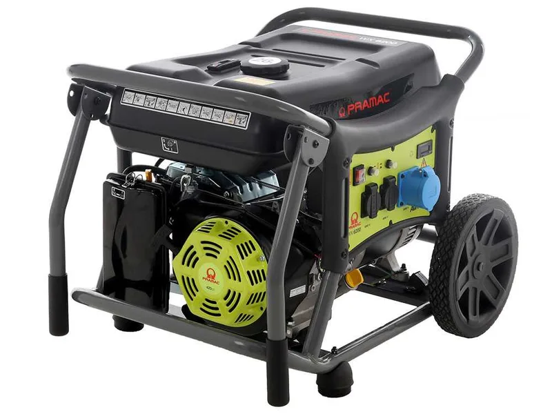 Pramac WX6200 - Groupe électrogène 5.8 kW monophasé à essence - Sur chariot