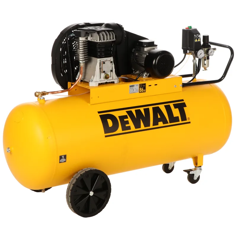 DeWalt DXCMB3T200HE - Compresseur d'air électrique triphasé par courroie - Moteur 3 CV – 200 L