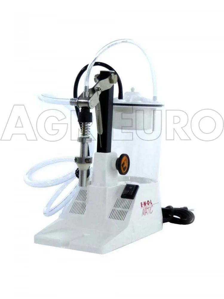 Tenco Enolmatic Vin Inox – Embouteilleuse remplisseuse pour vin avec bec en acier inoxydable