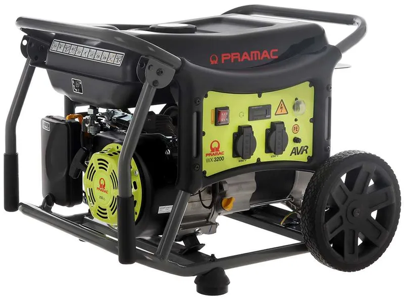 Pramac WX3200 - Groupe électrogène 2.85kw monophasé à essence - Sur chariot