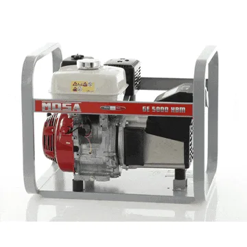 MOSA GE 5000 HBM - Groupe électrogène à essence 4.5 kW - Continu 3.6 kW Monophasé