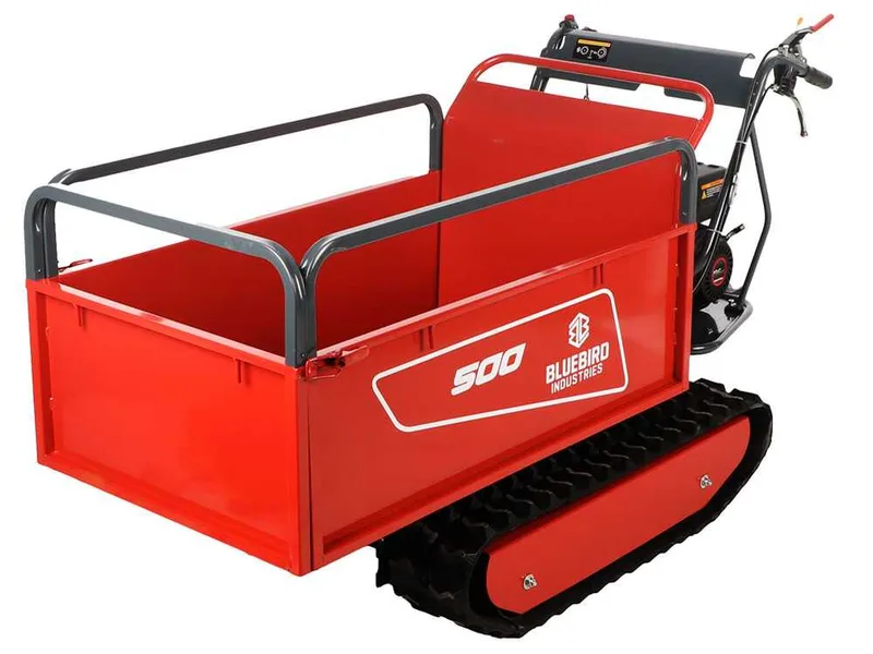 Blue Bird Carrier 500 - Brouette à chenilles extensible - Charge 500Kg