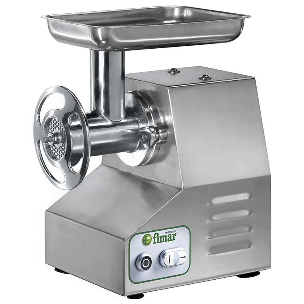 Fimar TC22TS - Hachoir à viande électrique - 400 V - 1.5 CV - Groupe de hachage en aluminium - Avec inverseur de marche