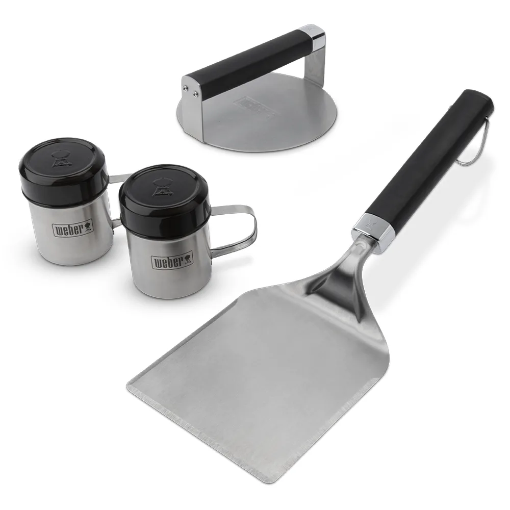Kit pour smashed burger pour plancha Weber