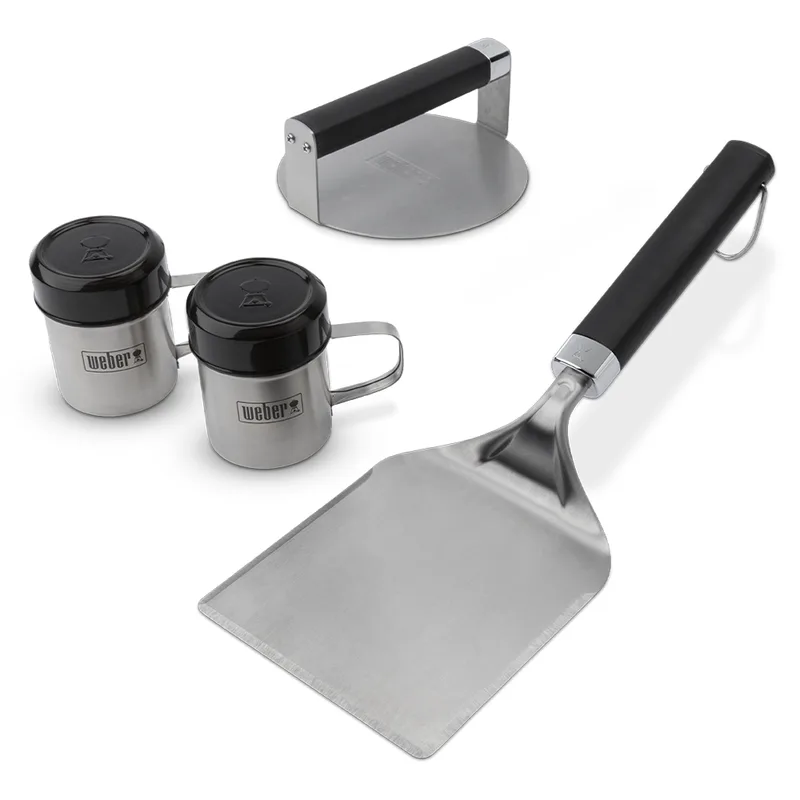 Kit pour smashed burger pour plancha Weber