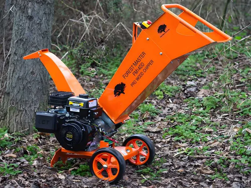 Forest Master FM14DDES - Broyeur thermique à essence - Moteur à essence LCT de 14 CV