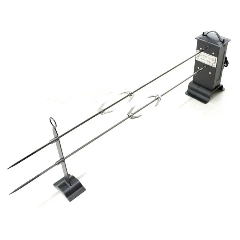 Tournebroche double électrique pour barbecues Cruccolini GA1-B