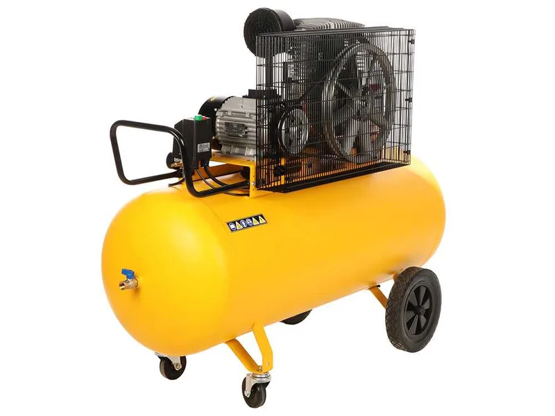 DEWALT DXCMB4T270HCE - Compresseur d'air électrique triphasé par courroie - Moteur 4 CV – 270 L