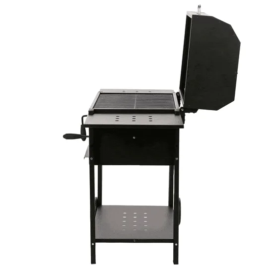 Mille Teseo - Barbecue à charbon en fer artisanal - 60x43 cm