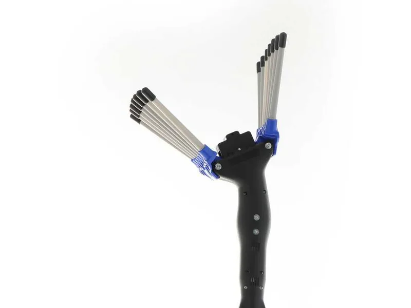 Peigne vibreur électrique Paterlini V-UP - 12V - Perche in aluminium télescopique 225 - 315 cm