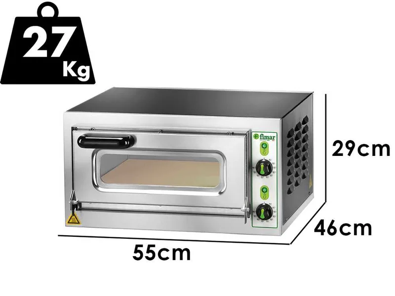 FIMAR MICROV1C - Four électrique à pizza - 2200 W