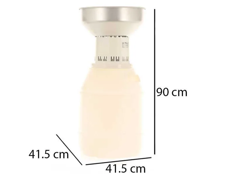 Ama Magico EMC60 - Moulin électrique à grains - En acier inox et aluminium - 1200 W