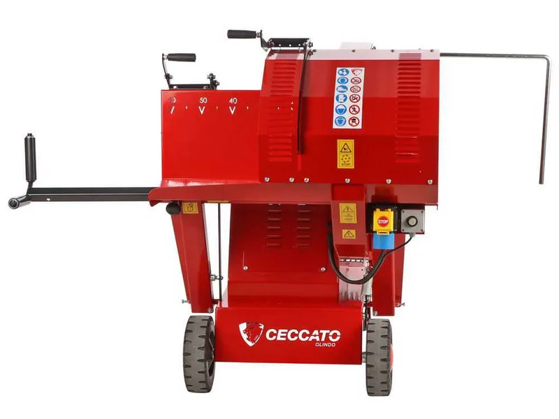 Ceccato Olindo SGTMONO - Scie à bûches circulaire sur chevalet - 230V
