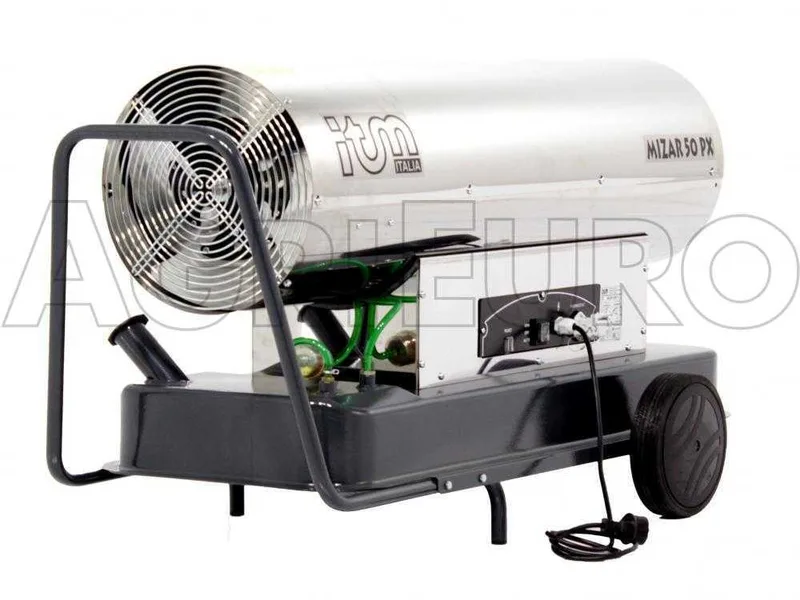 ITM MIZAR 50PX INOX - Générateur d'air chaud diesel - à combustion directe