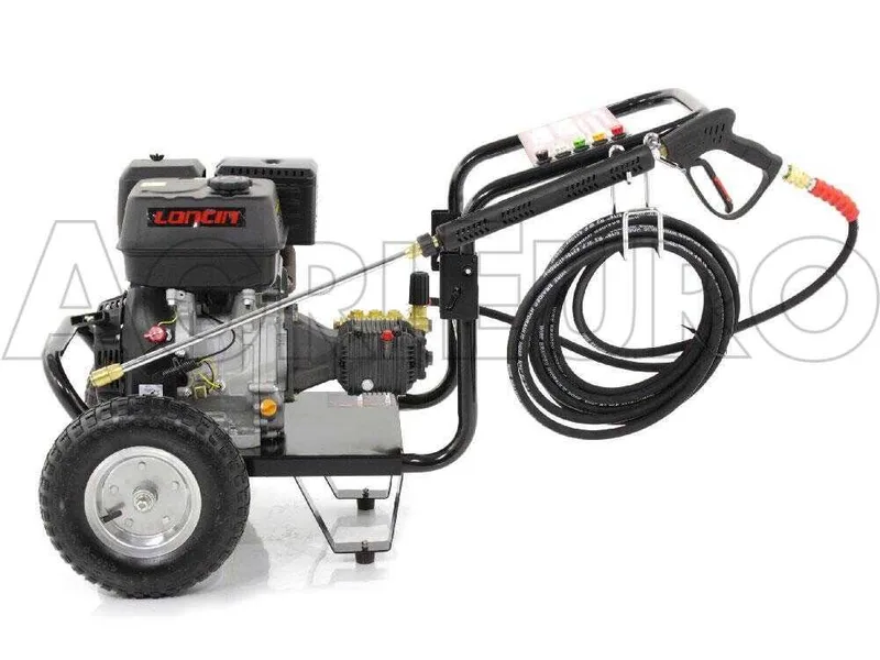 GeoTech Pro PWP 17/250 ZW - Nettoyeur haute pression thermique - 248 bar - Moteur Loncin à essence 389 cm³