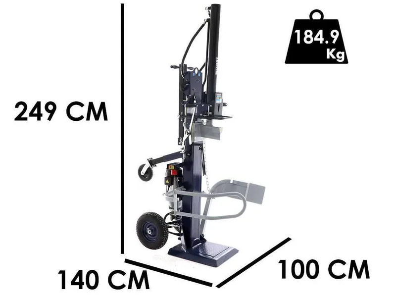 BullMach BM-LS-ET 16 V - Fendeuse à bois électrique - Verticale - 400V