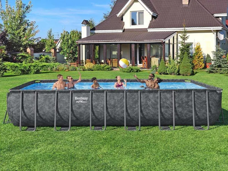 Bestway APX 365 561KG - 732x366x132 cm - Piscine hors-sol pour 11-15 personnes