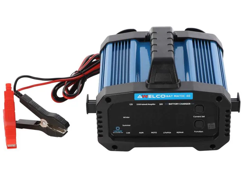 Awelco BAT MATIC 40 - Chargeur et mainteneur de charge - 12/24 V
