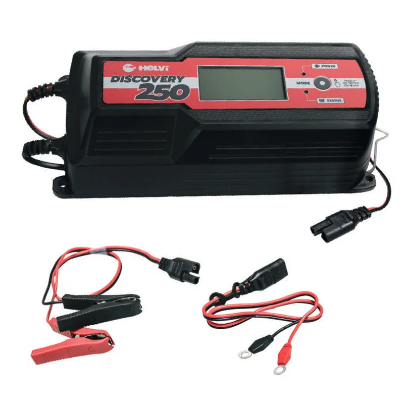 Helvi Discovery 250 - Chargeur de batterie et mainteneur de charge automatique - 12/24V